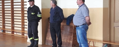 Spotkanie z przedstawicielami Straży Pożarnej w Jastrzębi